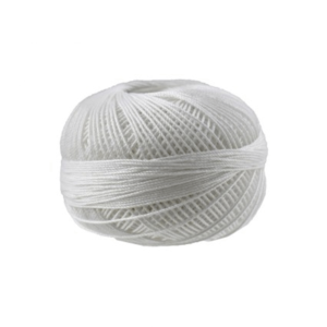 Lizbeth Thread Size 10: 122 yds White